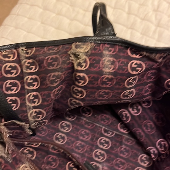 🎉HOST PIC🎉Gucci Princey Leather Tote - Authentic! - Picture 16 of 17